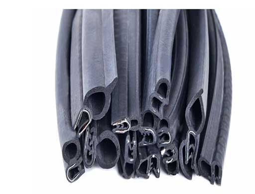 Three Compound Rubber Strips